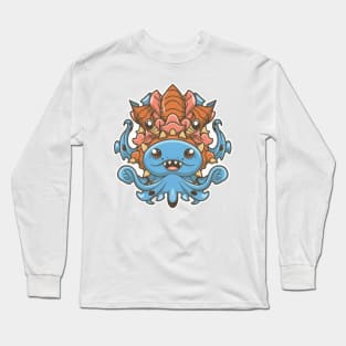 Oceanic Haven Odyssey,cute animals,adventure Long Sleeve T-Shirt